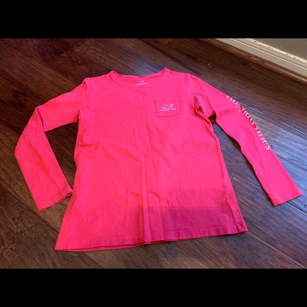 Vineyard vines vintage long sleeve tee Large